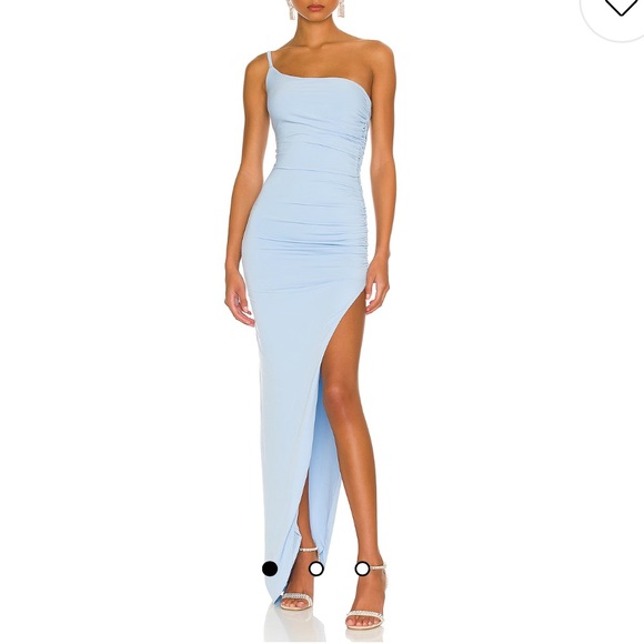 NWT-Aria One Shoulder Gown - Picture 1 of 3